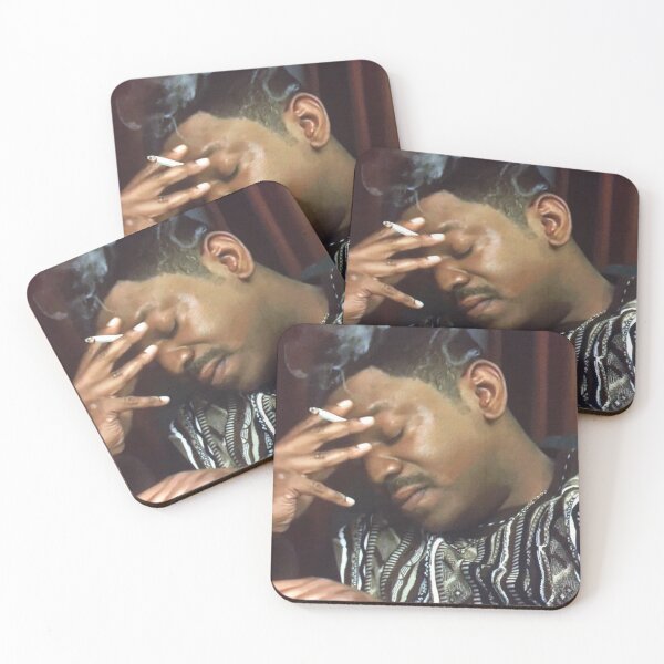 Item preview, Mekhi Phifer Meme Smoking Reaction Gif head down eyes closed The Bobby Brown Story designed and sold by sapphiro.