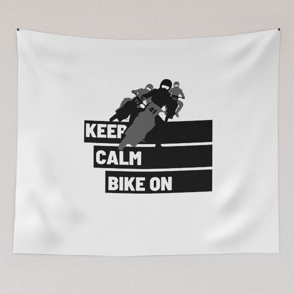 Item preview,  Keep Calm Bike on Black 4 designed and sold by kyds.