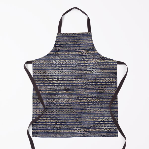 Item preview, Bohemian gold and blue design designed and sold by AnnieHochmann.