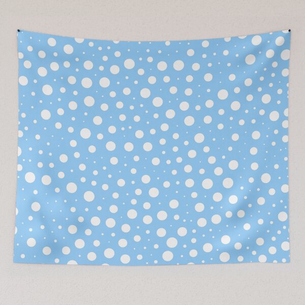 Item preview, Pretty sky and white polka dots designed and sold by Dear-Ashlin.