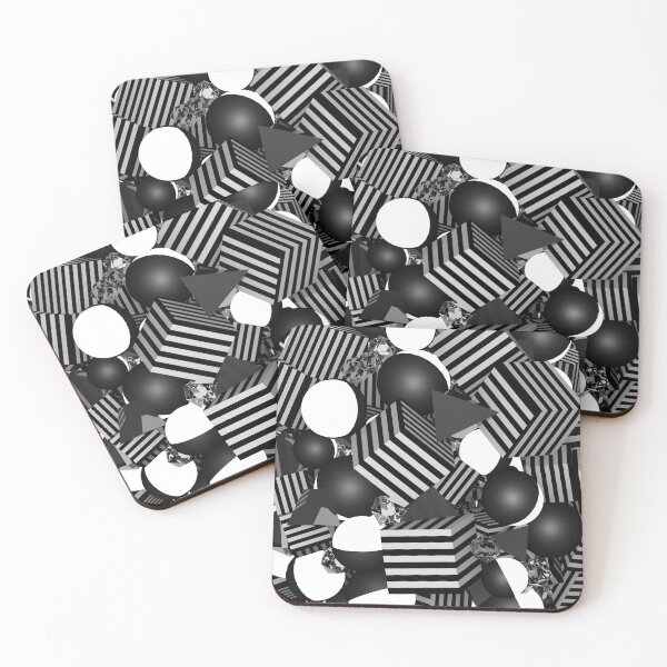 Item preview, Abstract Op Art Shapes Cluster designed and sold by hyproinc.