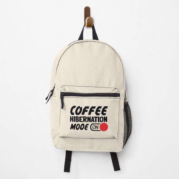 Item preview, Coffee Hibernation mode on funny graphic Illustration SVG designed and sold by LJWDesigns.