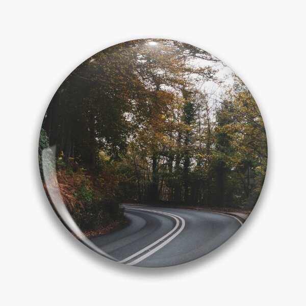 Item preview, Colourful Autumn Road Landscape  designed and sold by Natasha Greene.