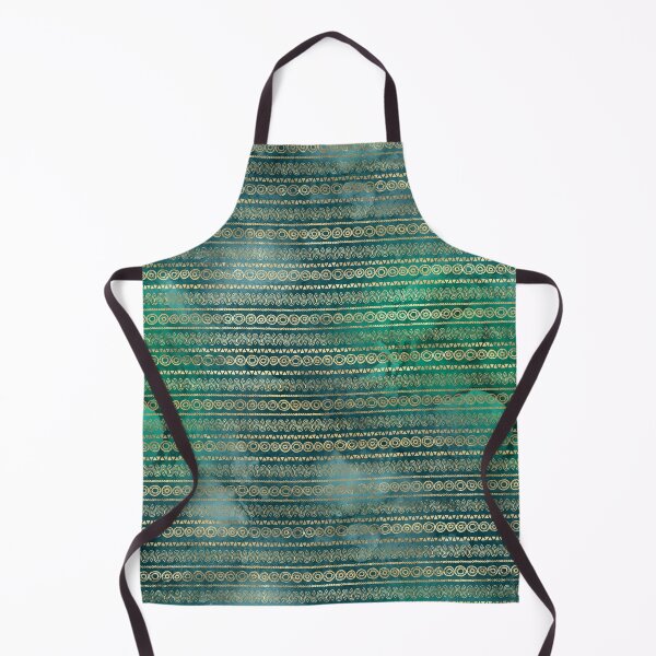 Item preview, Bohemian gold and green design designed and sold by AnnieHochmann.