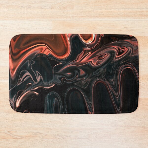 Item preview, Abstract Dark and Light Red and Black  Marbling liquid art designed and sold by Butterfly-Dream.