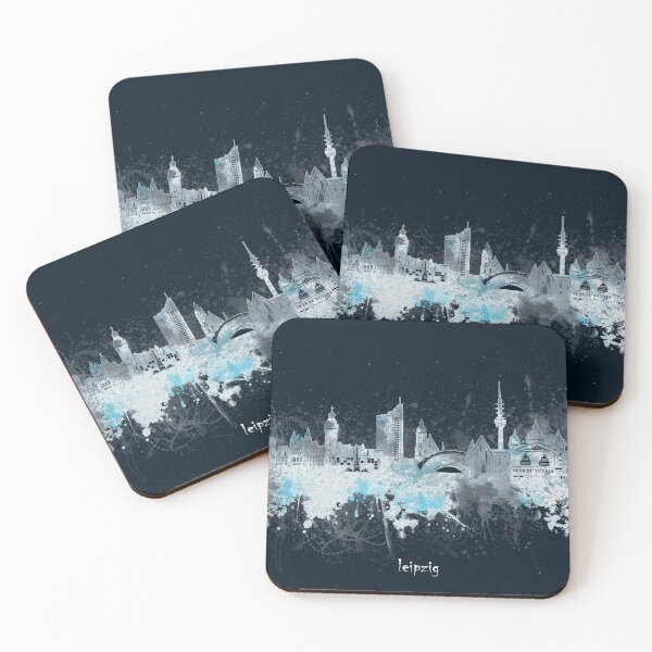 Item preview, leipzig skyline designed and sold by BekimART2.