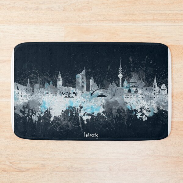 Item preview, leipzig skyline designed and sold by BekimART2.