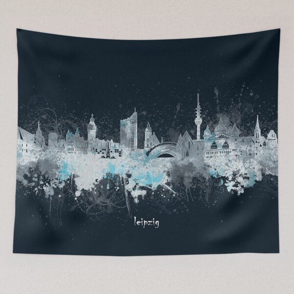 Item preview, leipzig skyline designed and sold by BekimART2.