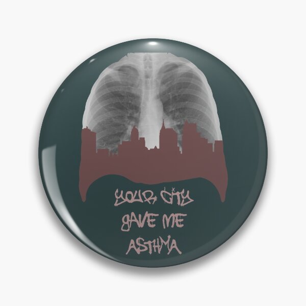 Item preview, Your City Gave Me Asthma - City Lungs X-ray designed and sold by WeaveTrumpet.