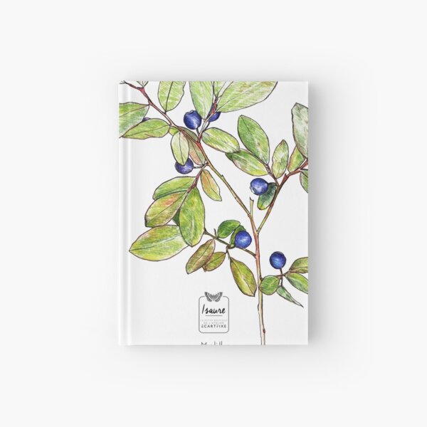 BLUEBERRIES Hardcover Journal