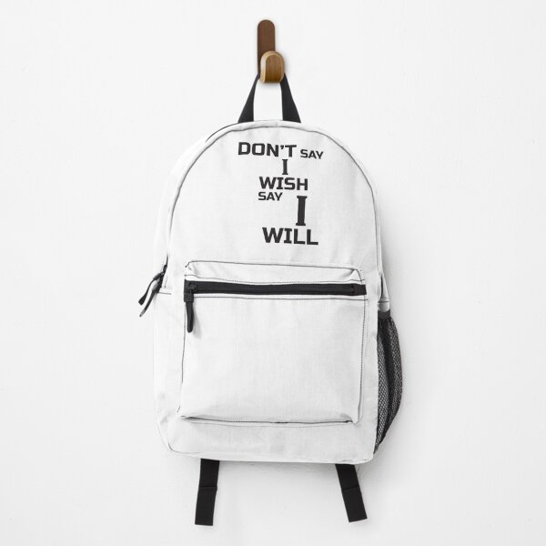 Item preview, Don't say I wish say I will. designed and sold by Gajaman Creations.