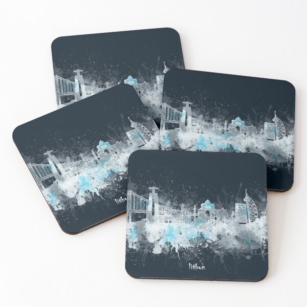 Item preview, lisbon skyline designed and sold by BekimART2.