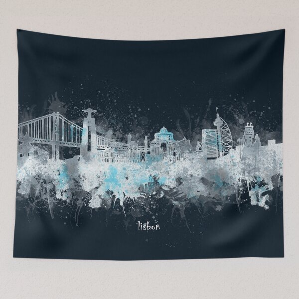 Item preview, lisbon skyline designed and sold by BekimART2.