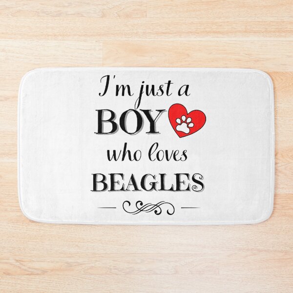 Item preview, Just a BOY who loves BEAGLES quote Funny BEAGLE saying designed and sold by OneTimeEngineer.