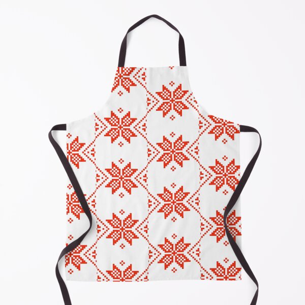 Item preview, Christmas snowflake buffalo plaid , Red & white designed and sold by Patternsonly.