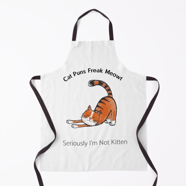 Item preview, Cat Puns Freak Meowt Seriously I'm Not Kitten,Funny Cat lover gift designed and sold by piskwi.