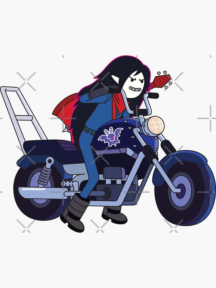 "Marceline" Sticker for Sale by plushism Redbubble