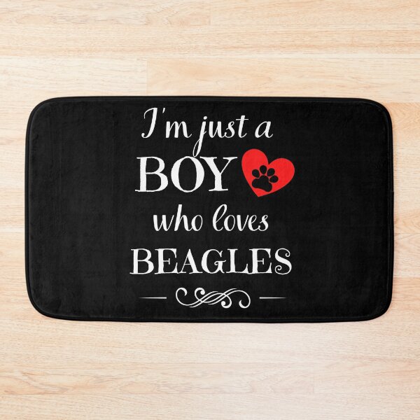 Item preview, Just a BOY who loves BEAGLES quote Funny BEAGLE saying designed and sold by OneTimeEngineer.