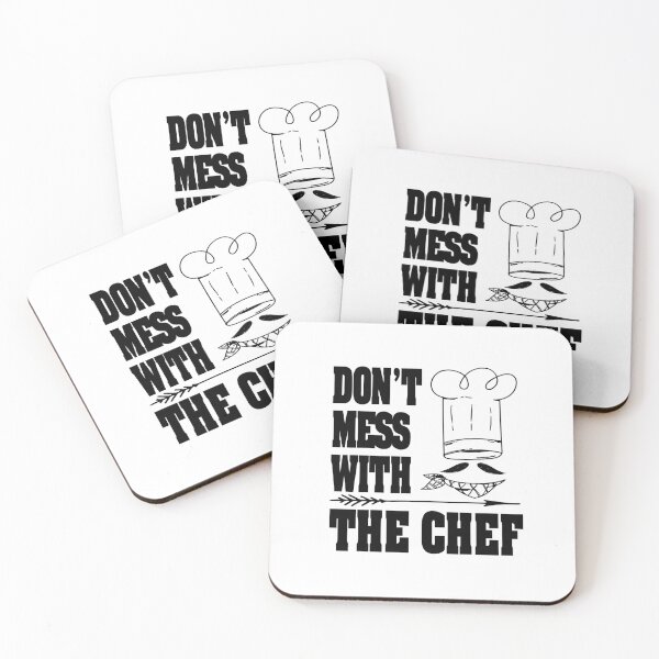 Item preview, DON'T MESS WITH  THE CHEF AWESOME  DESIGH FOR COOK HUSBAND WIFE BOYFRIEND GIRLFRIEND MOM AND DAD AND FRIENDS designed and sold by thebaronart.