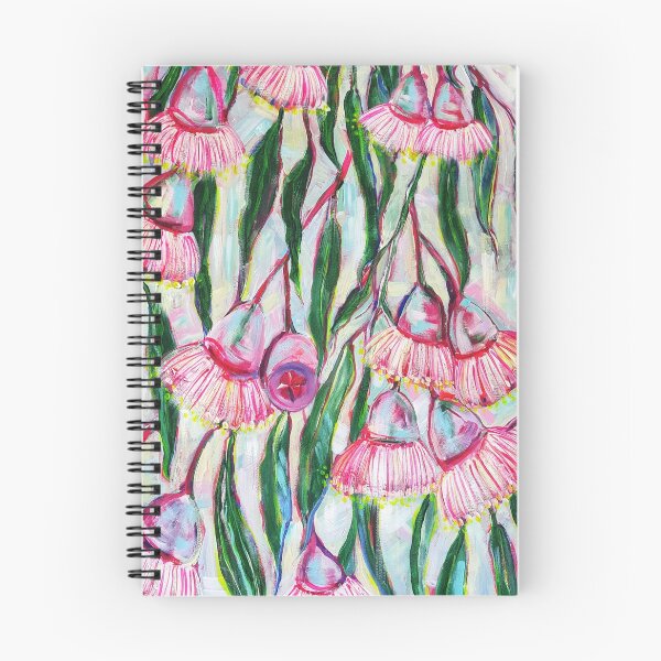 Item preview, Blooming eucalyptus tree, gum tree flowers designed and sold by orangerinka.