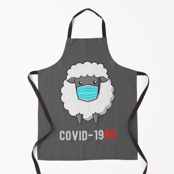 Item preview, Covid 1984 Masked Sheep designed and sold by PlantDemia.