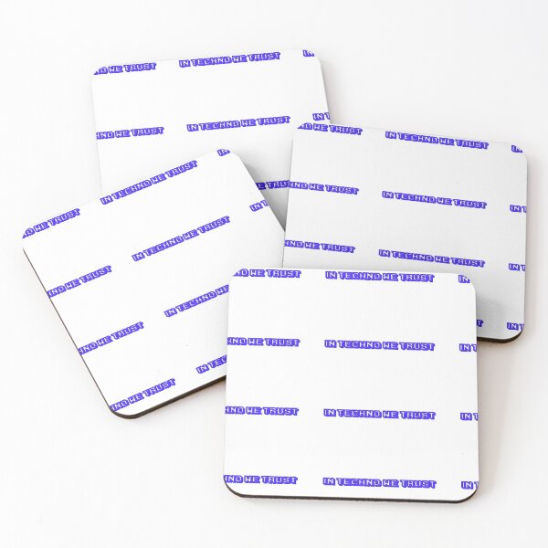 Item preview, in techno we trust sticker designed and sold by JocelynCrafts.