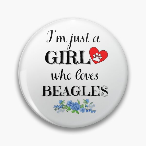 Item preview, Just a girl who loves BEAGLES quote Funny BEAGLE saying designed and sold by OneTimeEngineer.
