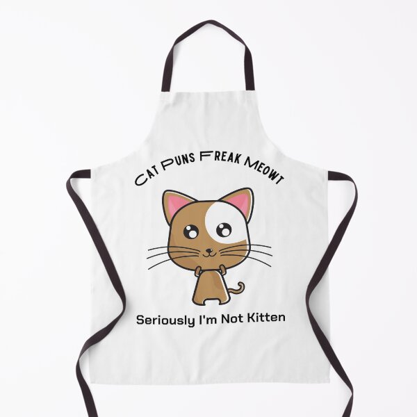Item preview, Cat Puns Freak Meowt Seriously I'm Not Kitten,Funny Cat lover gift designed and sold by piskwi.