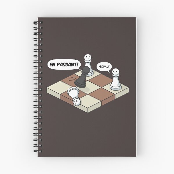 Item preview, Funny En Passant Chess Comic designed and sold by ElectricFangs.