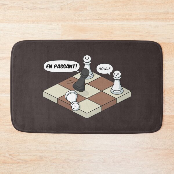 Item preview, Funny En Passant Chess Comic designed and sold by ElectricFangs.