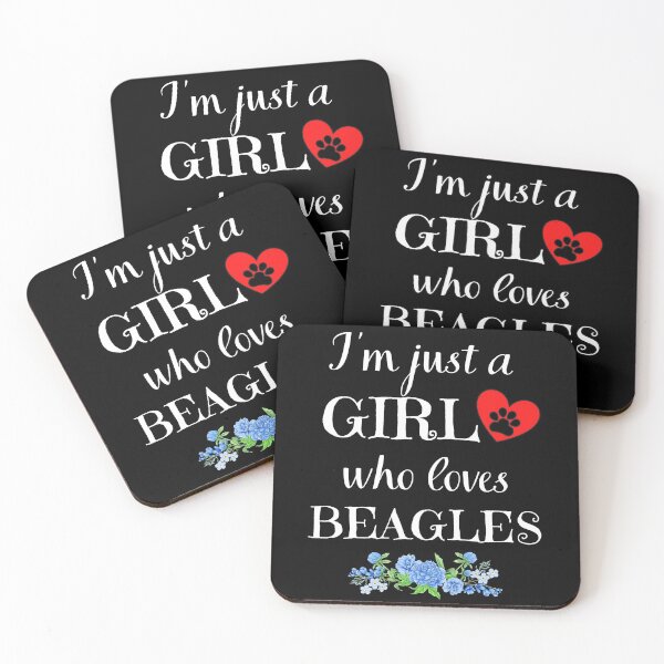Item preview, Just a girl who loves BEAGLES quote Funny BEAGLE saying designed and sold by OneTimeEngineer.