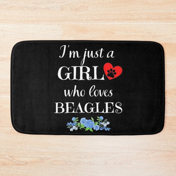 Item preview, Just a girl who loves BEAGLES quote Funny BEAGLE saying designed and sold by OneTimeEngineer.