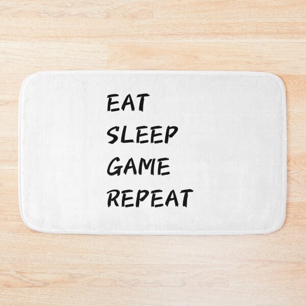 Item preview, EAT SLEEP GAME REPEAT designed and sold by OMdesigns93.