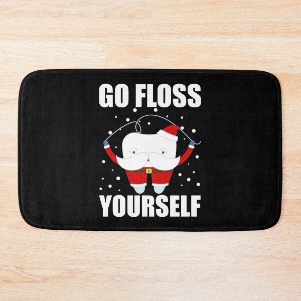 Item preview, Go Floss Yourself Funny Dentist Christmas Gift Dental Hygienist designed and sold by printrendstore.