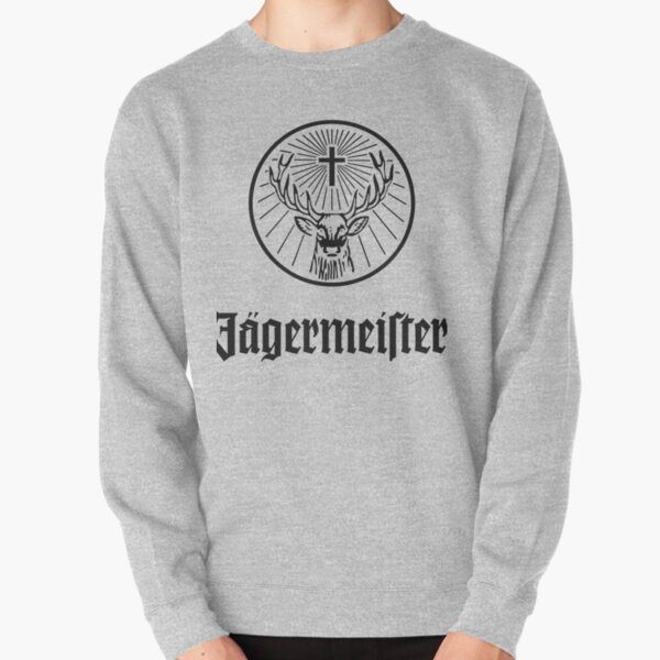 Mens Jagermeister Logo Pullover Sweatshirt