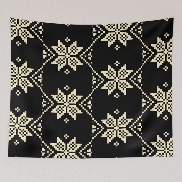 Aperçu de l'œuvre Christmas snowflake créée et vendue par Patternsonly.
