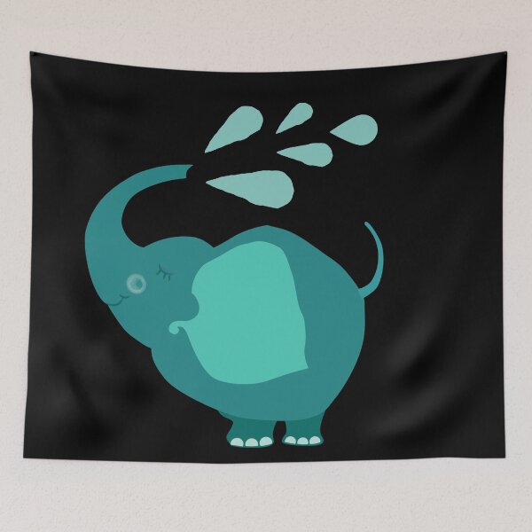 Item preview, Cute little elephant designed and sold by Nesro34.