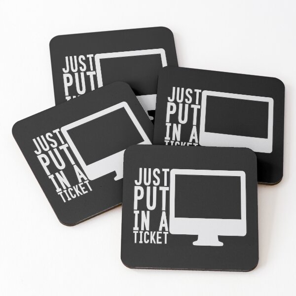 Item preview, Just Put In A Ticket For Help Desk & Tech Support  designed and sold by e-z4k.