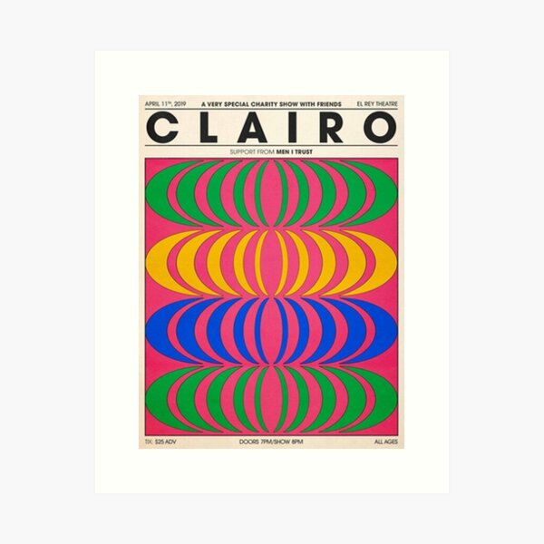 Item preview, Clairo poster in 2020 designed and sold by mikepa120.