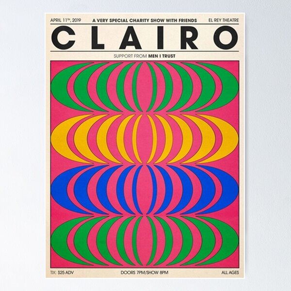 Item preview, Clairo poster in 2020 designed and sold by mikepa120.