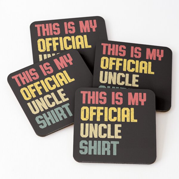 Item preview, This is My Official Uncle Shirt funny uncle gift designed and sold by Majesticoo.
