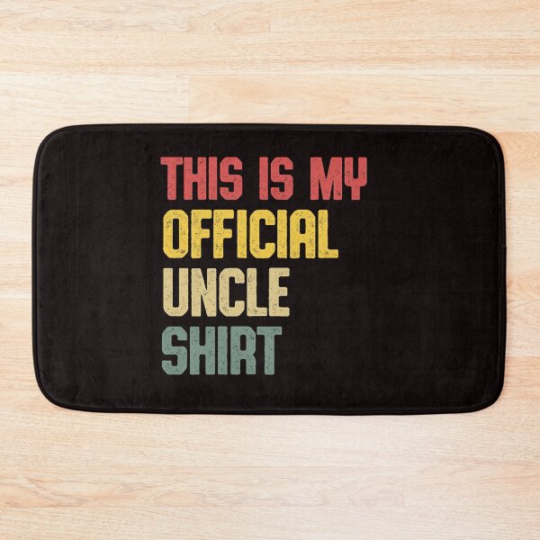 Item preview, This is My Official Uncle Shirt funny uncle gift designed and sold by Majesticoo.
