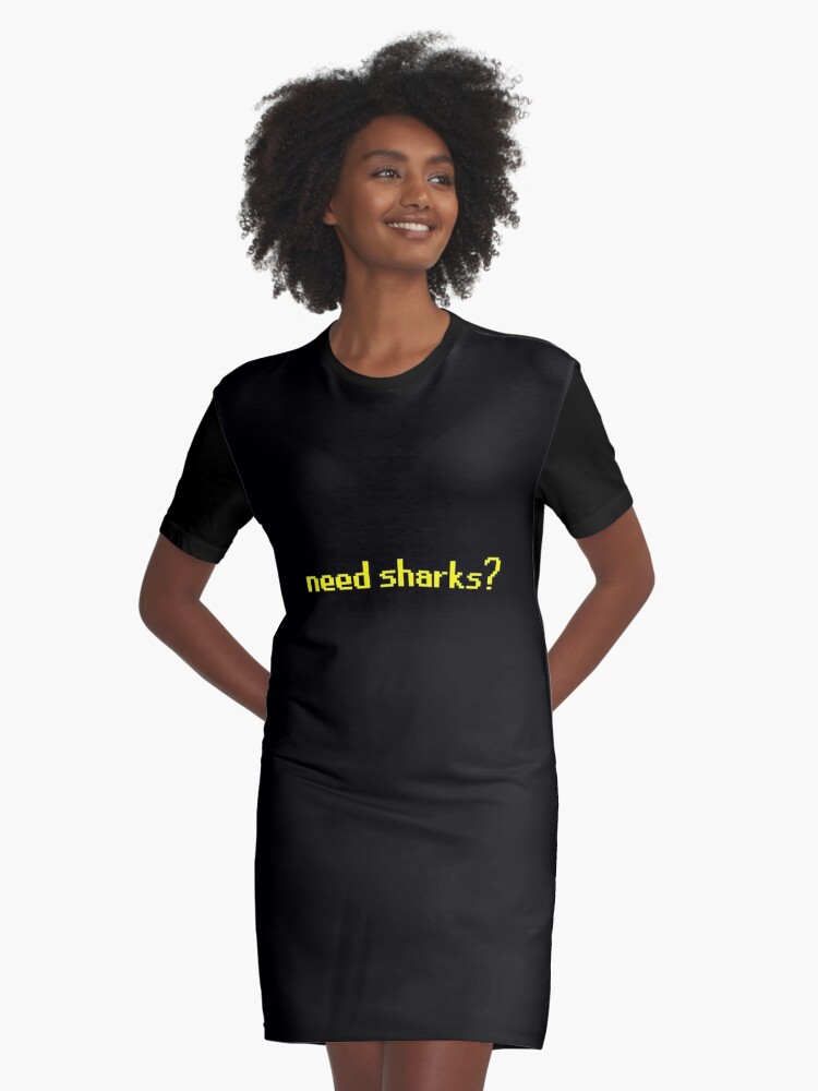 Runescape OSRS need sharks Graphic T Shirt Dress