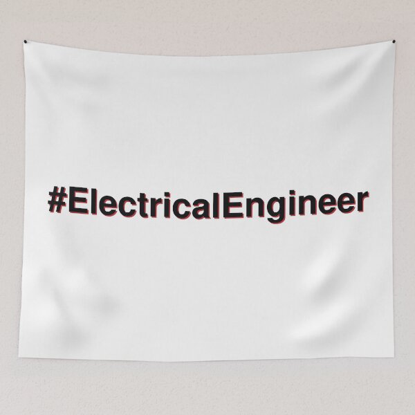 Item preview, Hashtag Electrical Engineer designed and sold by MSA-42.