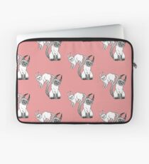 Funda para portátil El gato siamés siamés