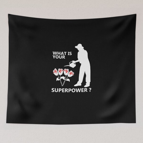 Item preview, superpower garden white designed and sold by frankuffmann.