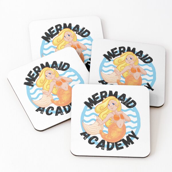 Item preview, Mermaid Academy Cute Blond Mermaid Perfect Gift for Mermaid and Siren Lovers designed and sold by Nathalie Aynié.