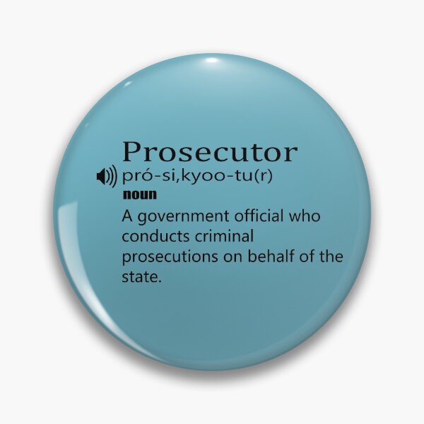 Item preview, funny Prosecutor definition designed and sold by younessepoli.
