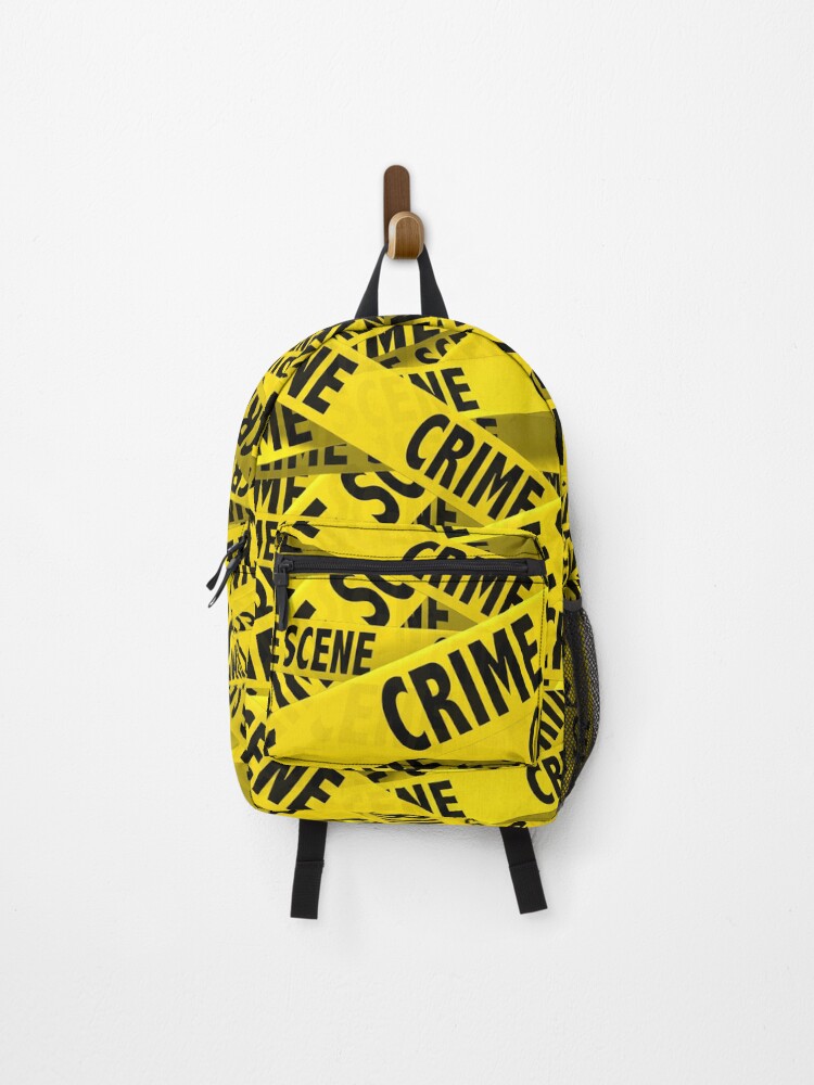 Crime Scene Do Not Cross Funny Duct Tape Backpack for Sale by mydoodlesateme Redbubble