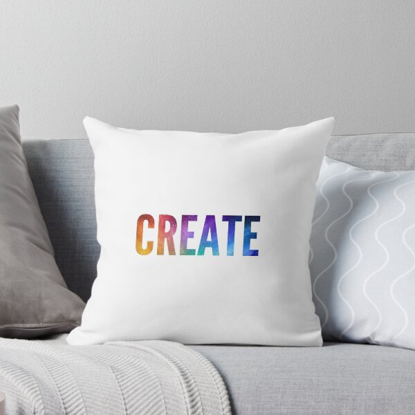 Item preview, 'create' quote colourful designed and sold by sonia10.